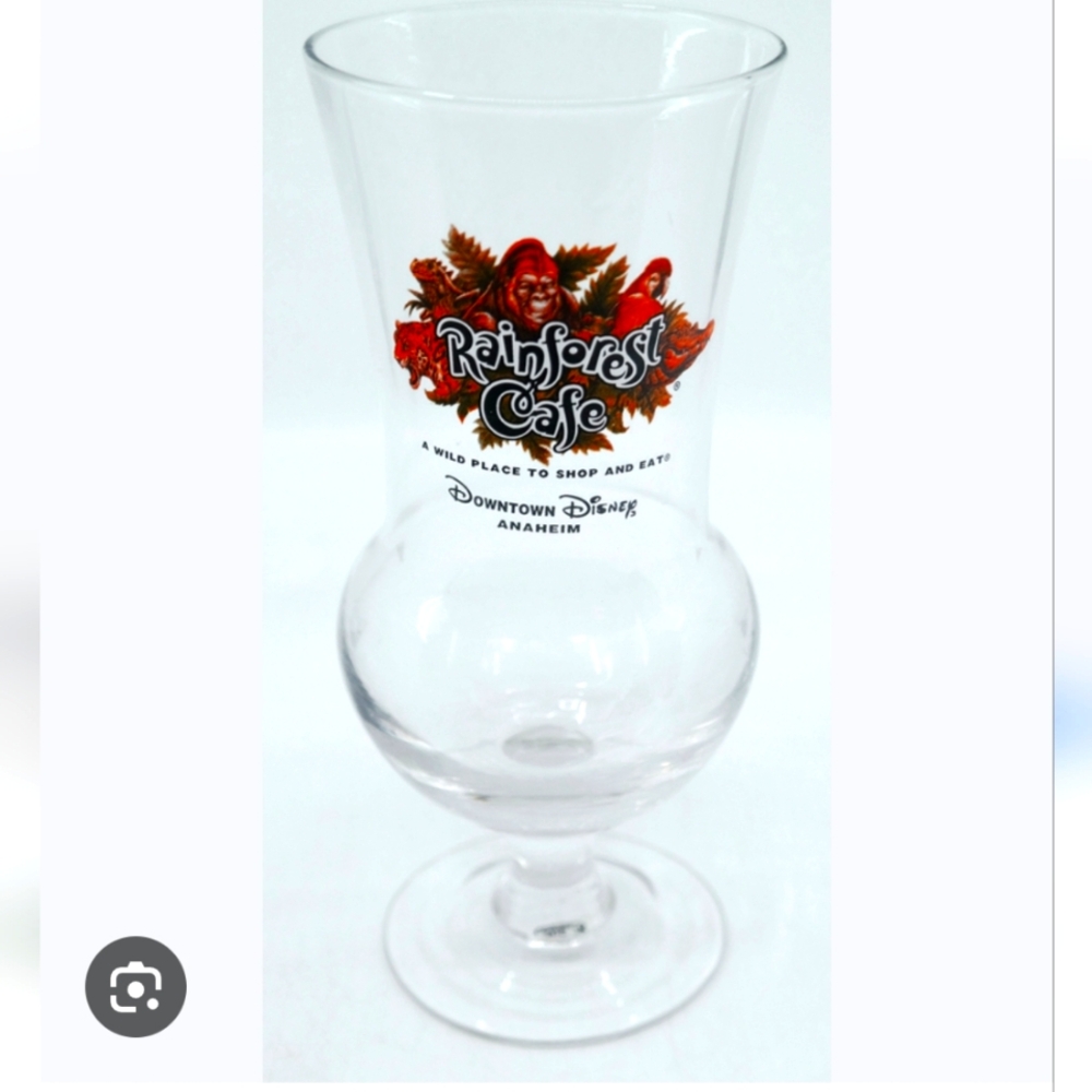 Final Price!🐞Rainforest Cafe🐞20 Oz Souvenir Hurricane Glass - Toronto